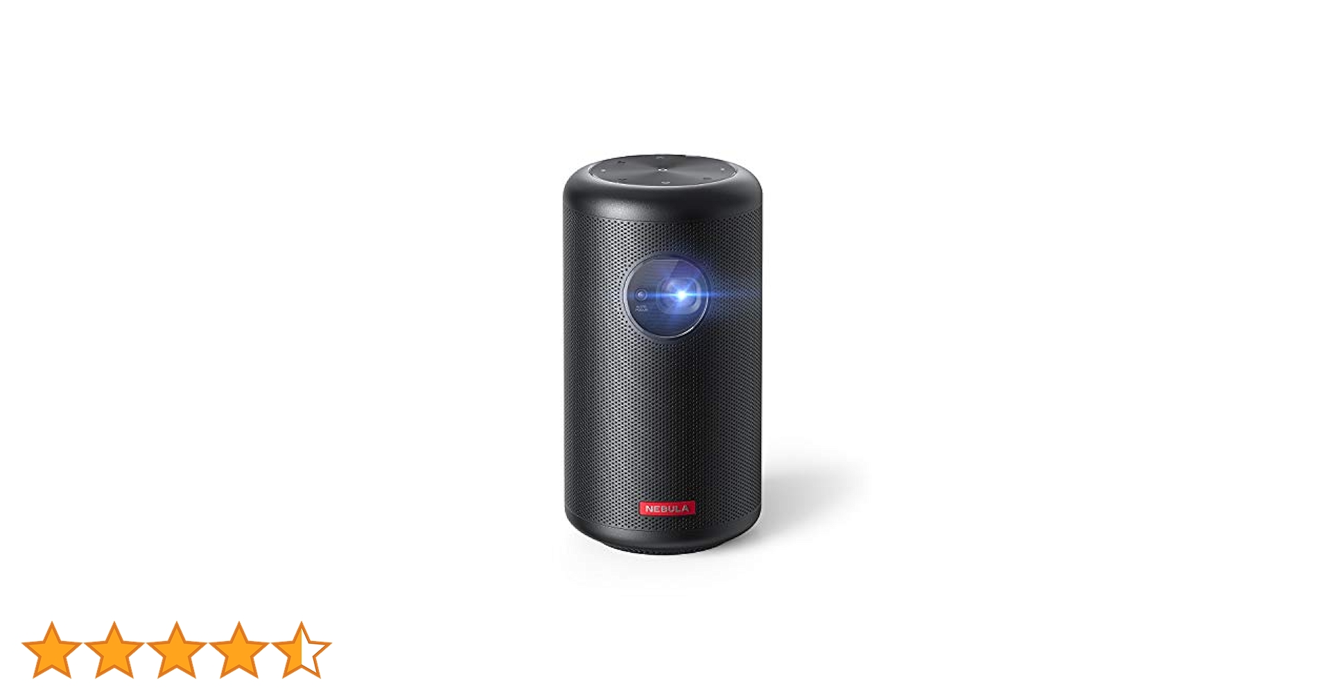 Anker NEBULA Capsule Max Mini Projector, Pint-Sized Wi-Fi